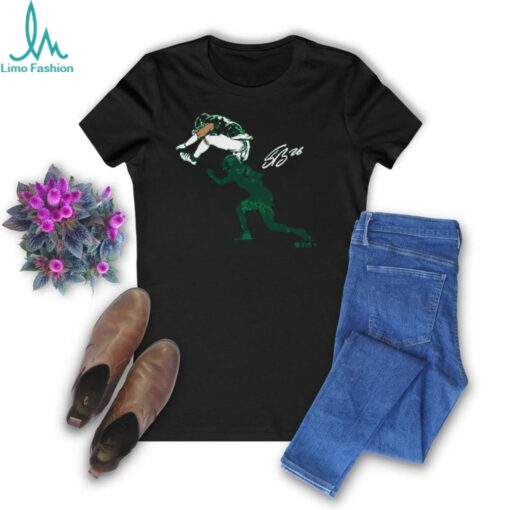 Saquon Barkley The Reverse Hurdle Philadelphia Eagles T Shirts