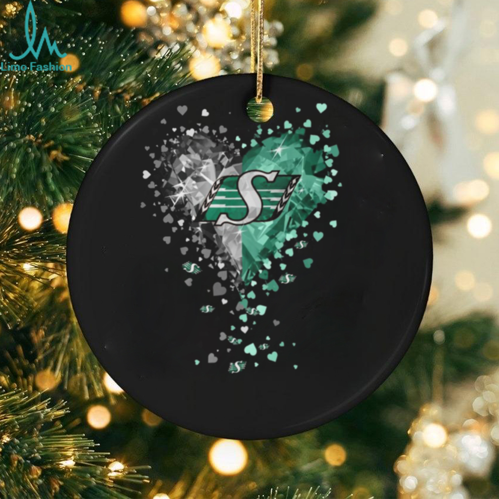 Saskatchew Roughriders Crystal Heart Shirt Saskatchew Roughriders Crystal Heart Shirt