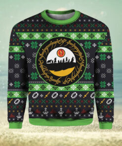 Sauron Eye Lord Of The Rings Ugly Christmas Sweater