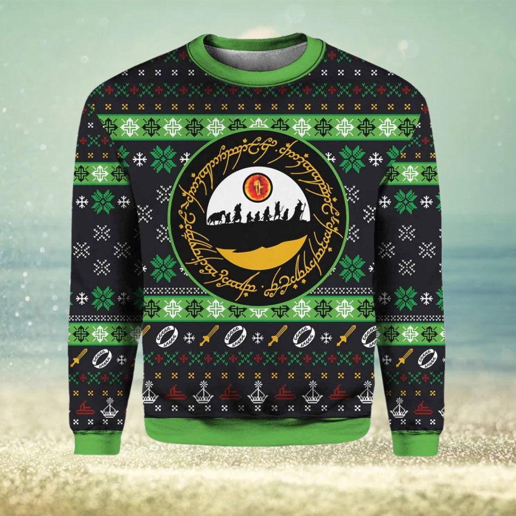 Sauron Eye Lord Of The Rings Ugly Christmas Sweater Sauron Eye Lord Of The Rings Ugly Christmas Sweater