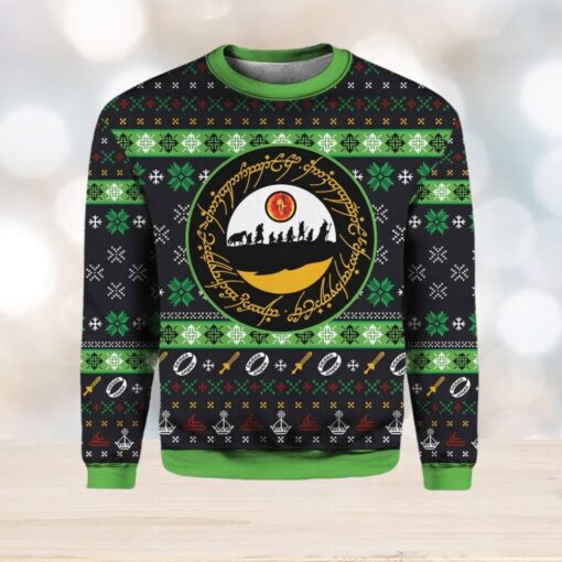 Sauron Eye Lord Of The Rings Ugly Christmas Sweater
