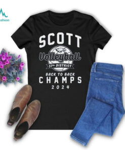 Scott Volleyball Back to Back Champs Shirt