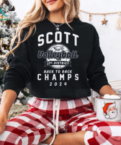 Scott Volleyball Back to Back Champs Shirt