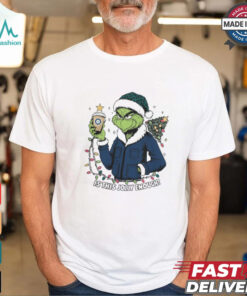 Seattle Mariners x Santa Grinch Is This Jolly Enough Merry Christmas Shirt