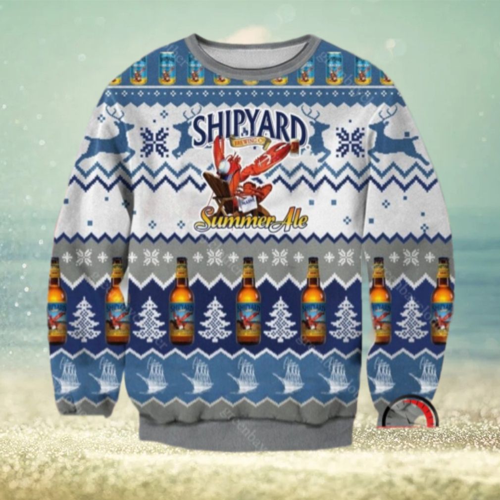 Shipyard Summer Ale Ugly Christmas Sweater