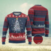 Christmas Black Cat Ugly Christmas Sweater It’s Fine I’m Fine Everything Is Fine Xmas Light Funny