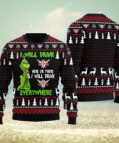 Smirnoff Will Drink Everywhere Ugly Sweater
