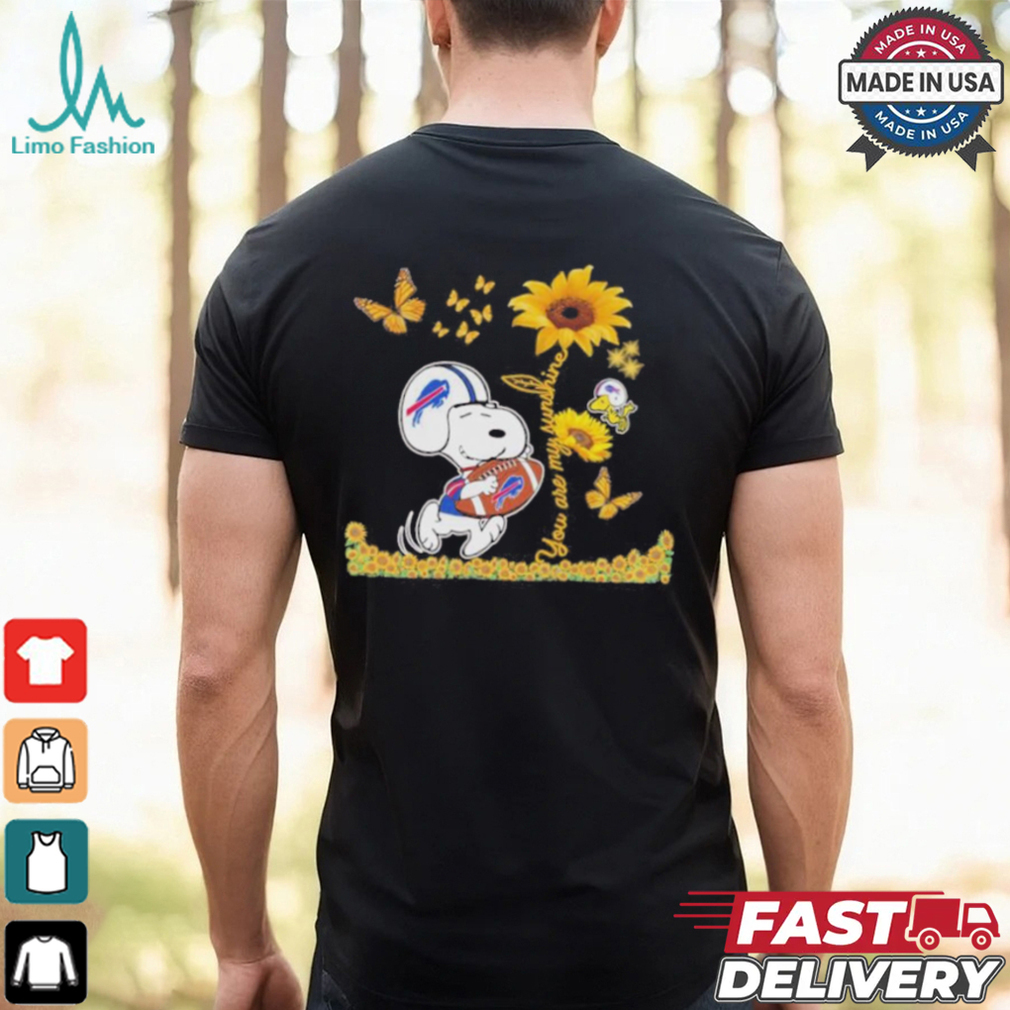Snoopy And Woodstock X Buffalo Bills You Are My Sunshine Shirt Snoopy And Woodstock X Buffalo Bills You Are My Sunshine Shirt