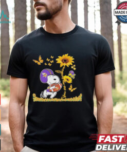Snoopy And Woodstock X Minnesota Vikings You Are My Sunshine Shirt