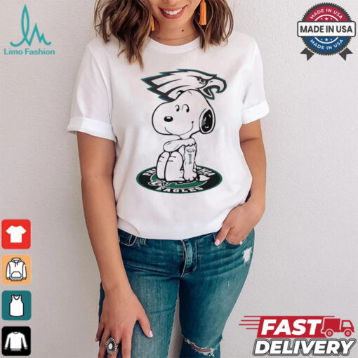 Snoopy Tattoo Philadelphia Eagles Graphic T Shirt