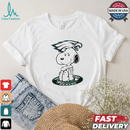 Snoopy Tattoo Philadelphia Eagles Graphic T Shirt