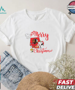 Snoopy Woodstock Christmas Washington Redskins Unisex T Shirt