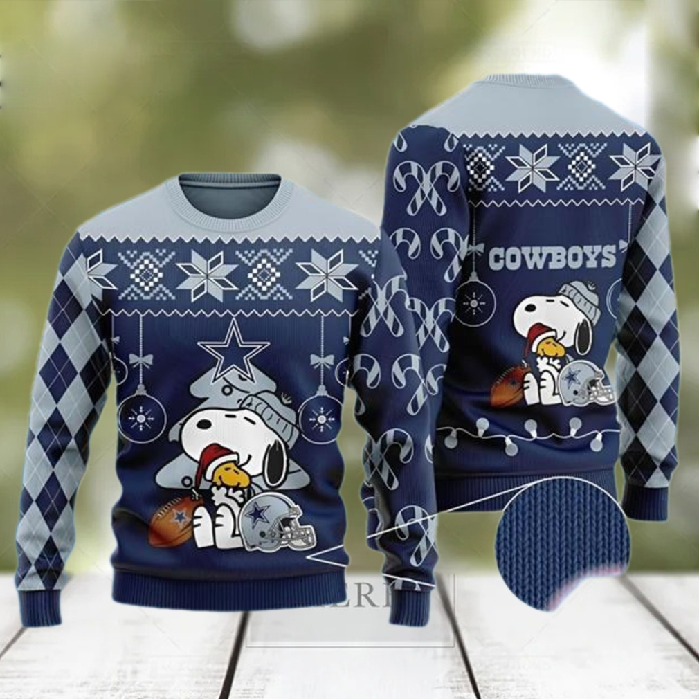 Snoopy Woodstock Dallas Cowboys Christmas Ugly Sweater Snoopy Woodstock Dallas Cowboys Christmas Ugly Sweater