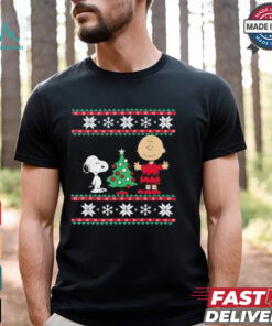 Snoopy and Charlie Brown 2024 Christmas shirt