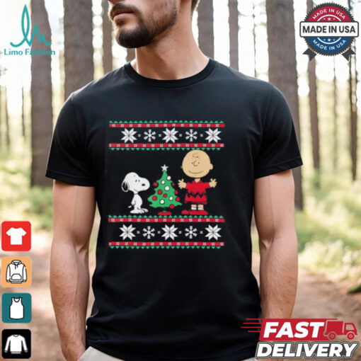 Snoopy and Charlie Brown 2024 Christmas shirt