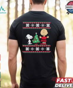 Snoopy and Charlie Brown 2024 Christmas shirt