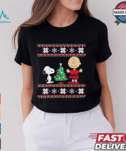 Snoopy and Charlie Brown 2024 Christmas shirt