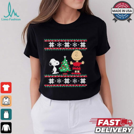 Snoopy and Charlie Brown 2024 Christmas shirt