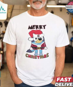 South Carolina Gamecocks Bluey Merry Christmas 2024 Shirt