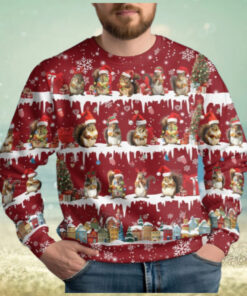 Squirrel Ugly Christmas Sweater