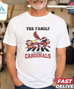 St Louis Cardinals X Family Bluey Merry Christmas 2024 Shirt