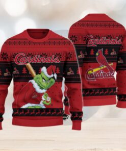 St. Louis Cardinals Grinch Christmas Ugly Sweater