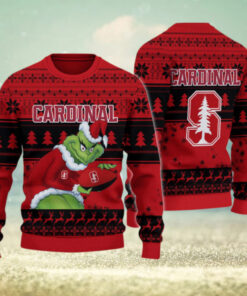 Stanford Cardinal Grinch Ugly Christmas Sweater