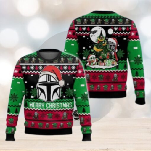 Star Wars Mandalorian Ugly Sweater