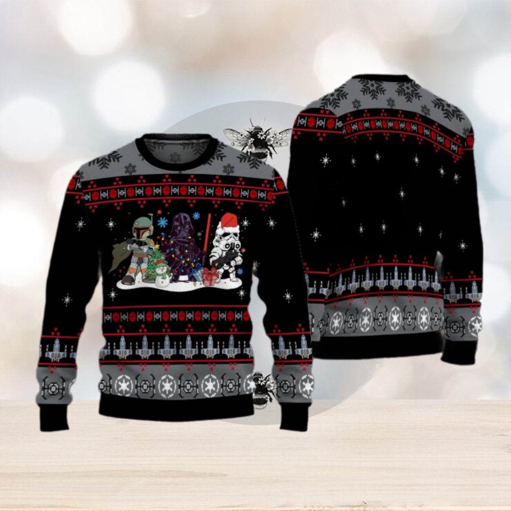 Star Wars Xmas Christmas Ugly Sweater Star Wars Xmas Christmas Ugly Sweater