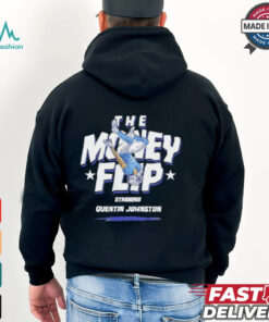Starring Quentin Johnston Los Angeles Chargers the Money Flip shirt