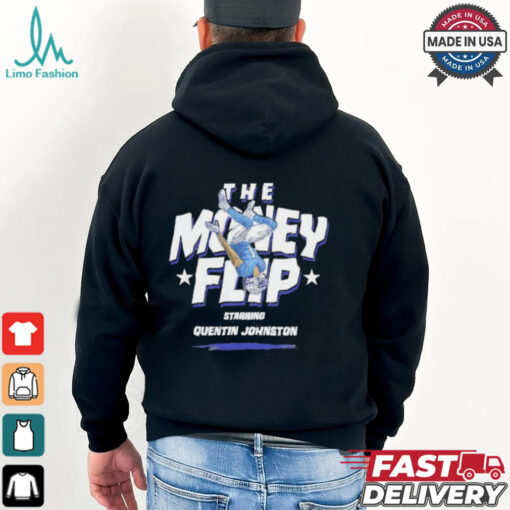 Starring Quentin Johnston Los Angeles Chargers the Money Flip shirt