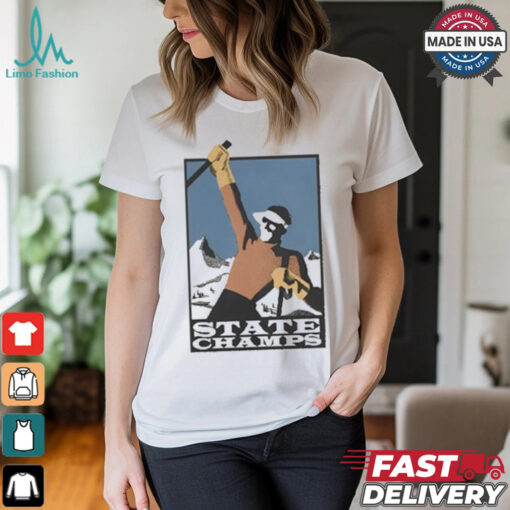 State Champs Ski Retro Painting t shirt