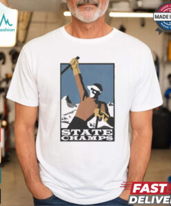 State Champs Ski Retro Painting t shirt
