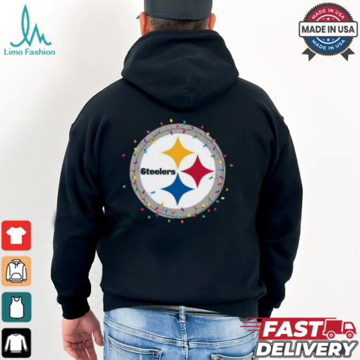 Steelers Christmas Lights T Shirt