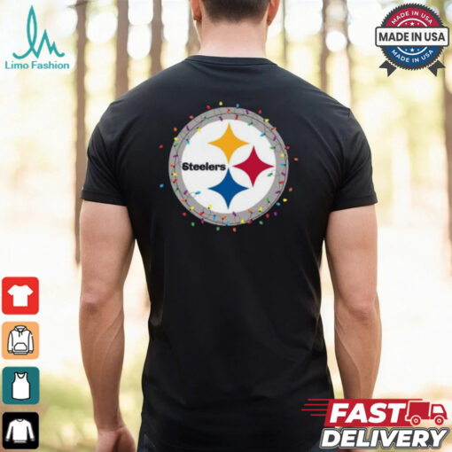 Steelers Christmas Lights T Shirt