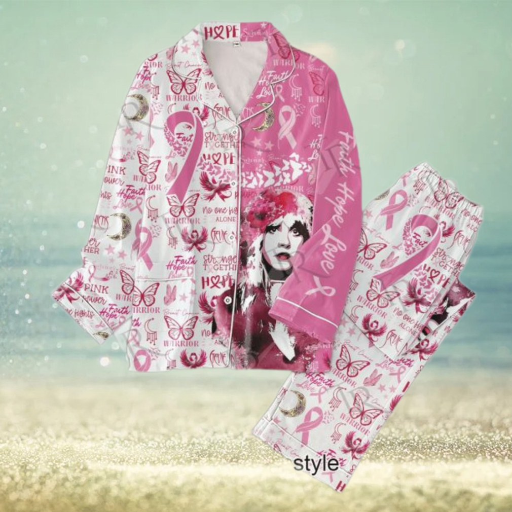 Stevie Nicks Breast Cancer Pajamas Set Stevie Nicks Breast Cancer Pajamas Set