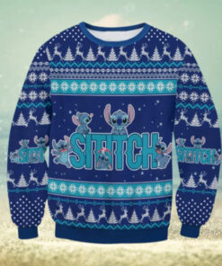 Stitch Ugly Christmas Sweater, Disney Happy Holidays Sweater
