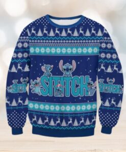 Stitch Ugly Christmas Sweater, Disney Happy Holidays Sweater
