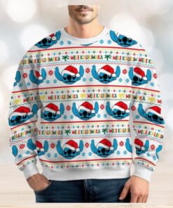 Stitch Ugly Sweater, Santa Stitch Holiday Sweater