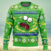 Sweater Rick Rick and Morty Ugly Christmas Sweater