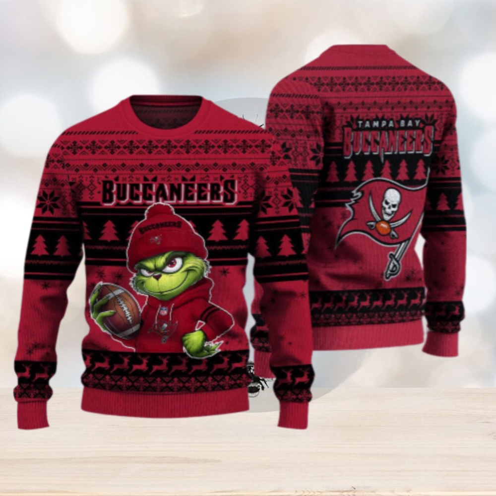 Tampa Bay Buccaneers The Grinch Ugly Christmas Sweater NFL Xmas Gift Tampa Bay Buccaneers The Grinch Ugly Christmas Sweater NFL Xmas Gift