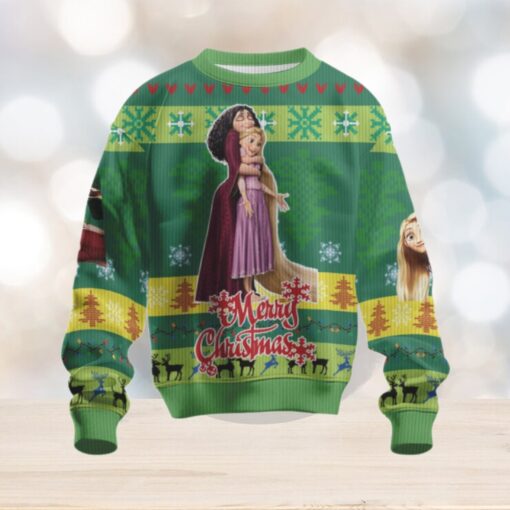 Tangled Mother Hug Christmas Playful Friends Ugly Christmas Sweater