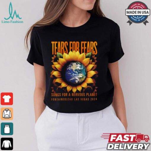 Tears For Fears Songs for a Nervous Planet Las Vegas Event Shirt