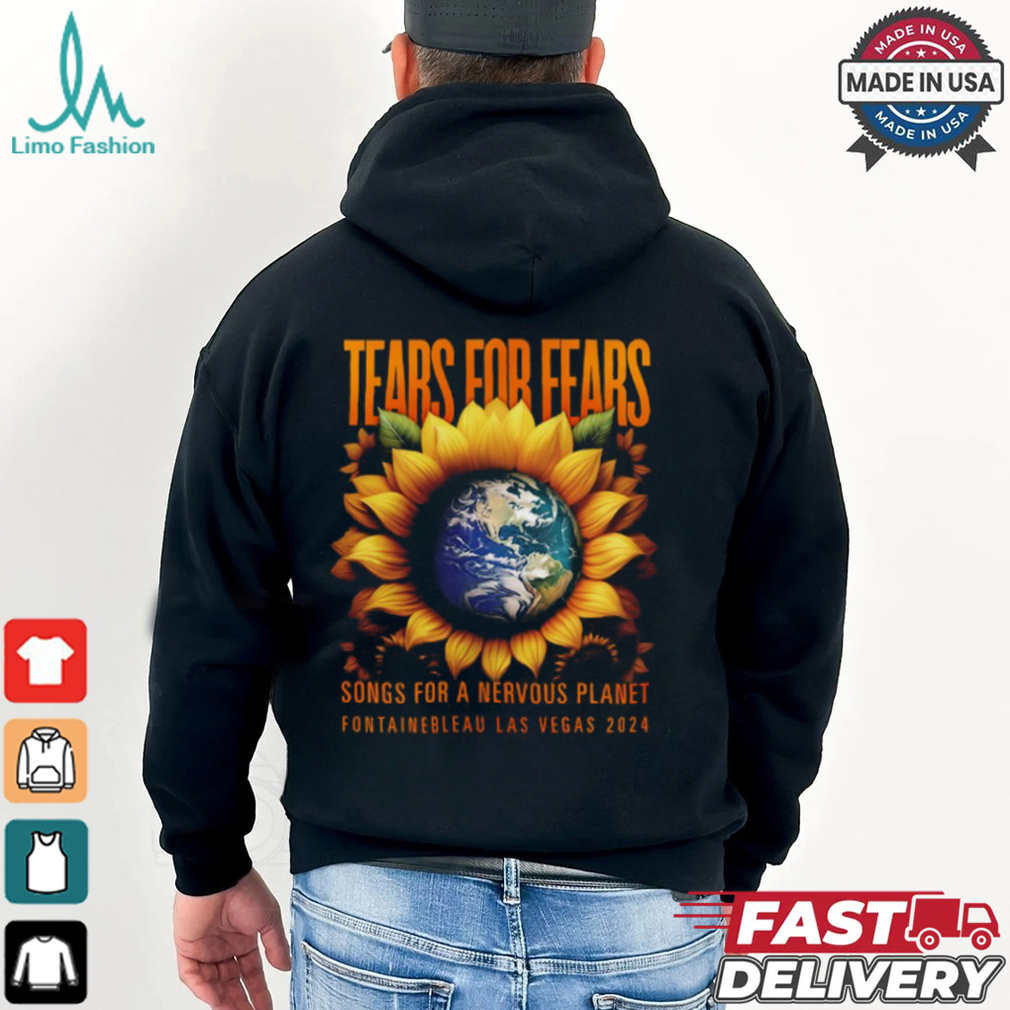 Tears For Fears Songs for a Nervous Planet Las Vegas Event Shirt Tears For Fears Songs for a Nervous Planet Las Vegas Event Shirt