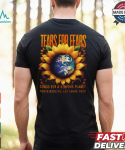 Tears For Fears Songs for a Nervous Planet Las Vegas Event Shirt