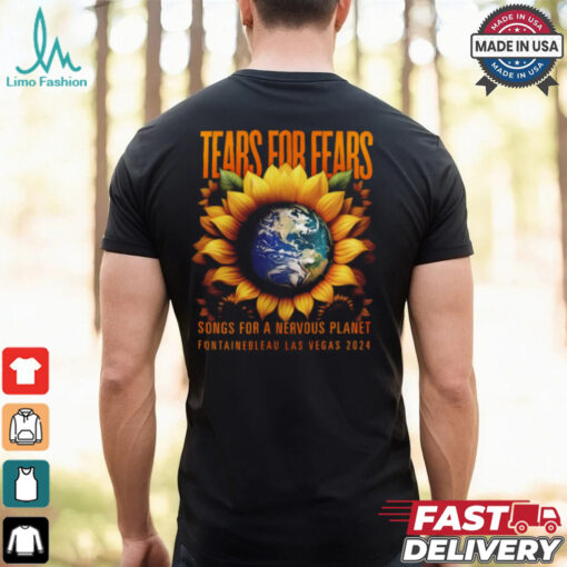 Tears For Fears Songs for a Nervous Planet Las Vegas Event Shirt