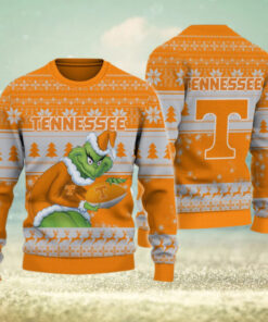 Tennessee Volunteers Grinch Ugly Christmas Sweater