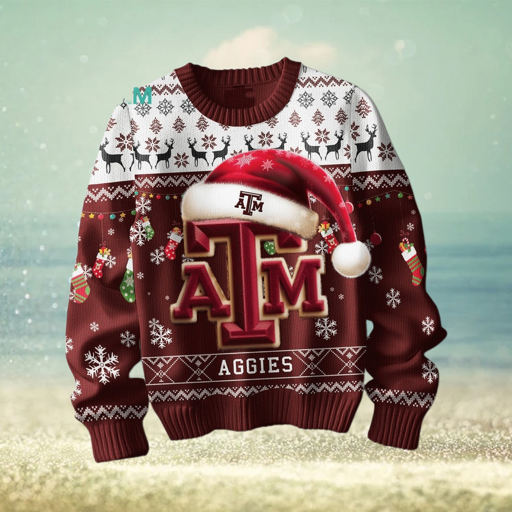 Texas A&M Aggies 2024 Ugly Christmas Sweater Texas A&M Aggies 2024 Ugly Christmas Sweater