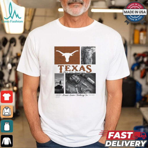Texas Longhorns multi plane Bass lone stan sportsman shirt