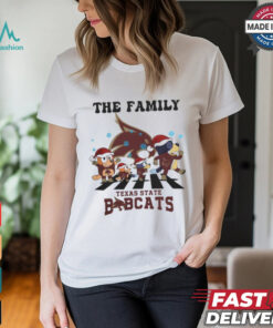 Texas State Bobcats X Family Bluey Merry Christmas 2024 Shirt
